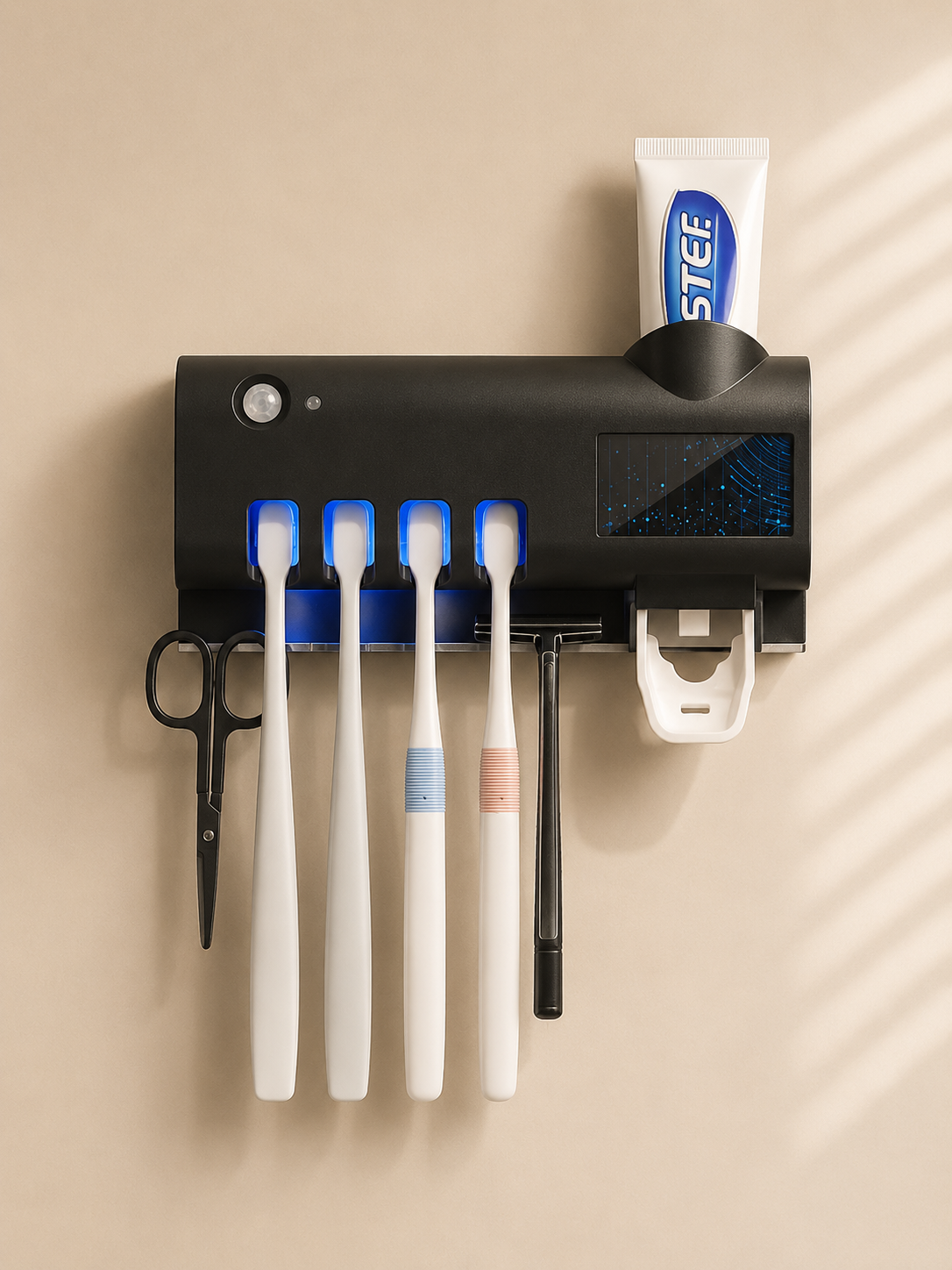 UV toothbrush sterilizer