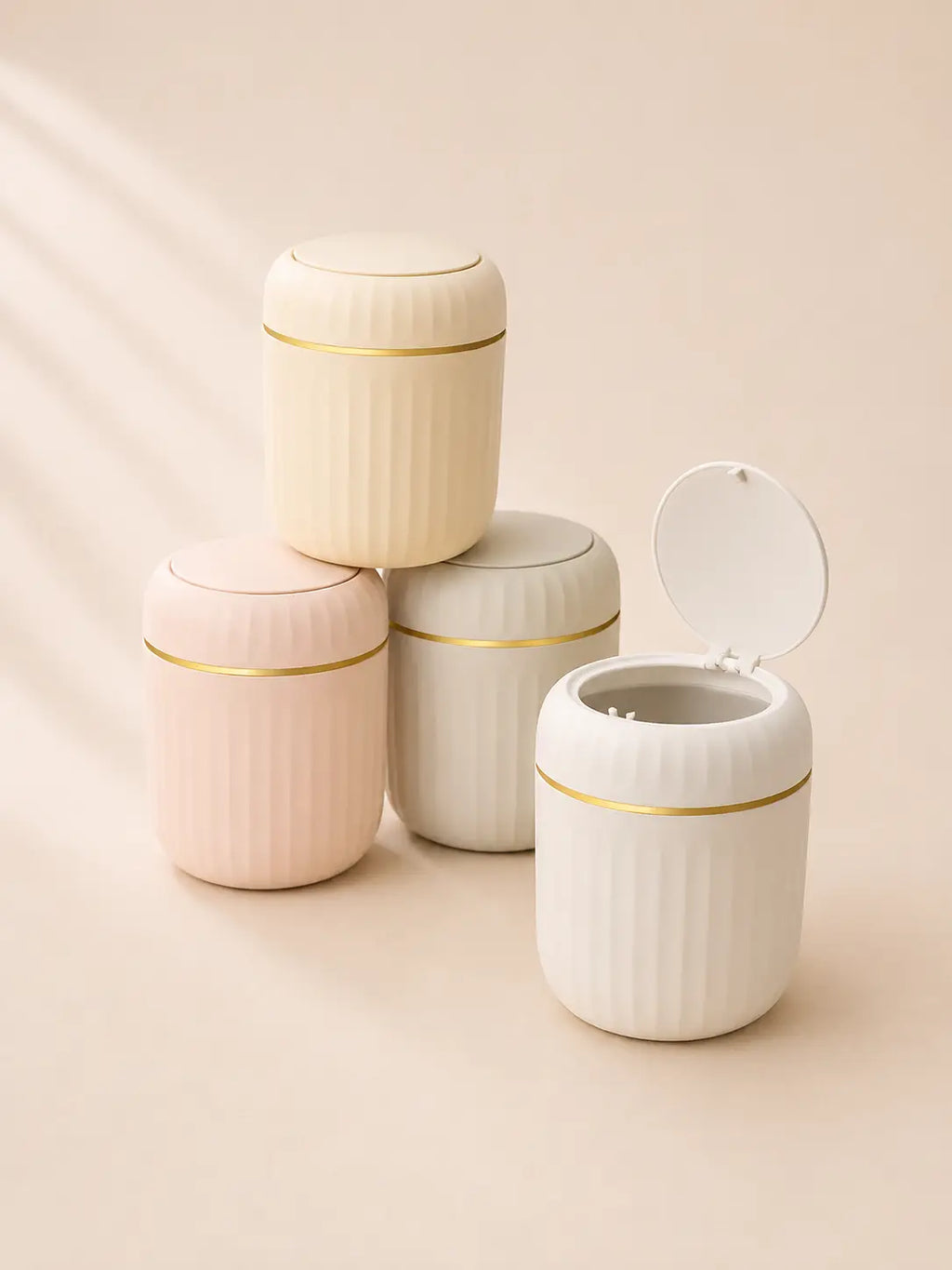Mini Desktop Trash Can