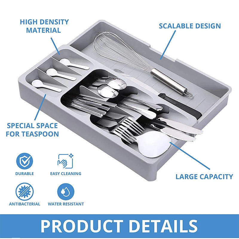 Kitchen cutlery organizer
