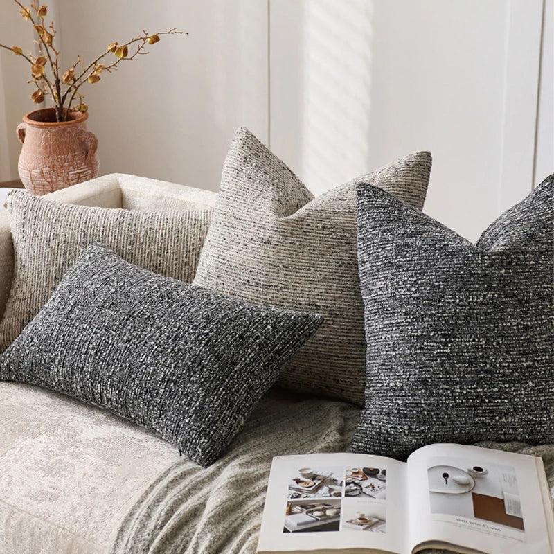 Soft Textured Throw Pillow