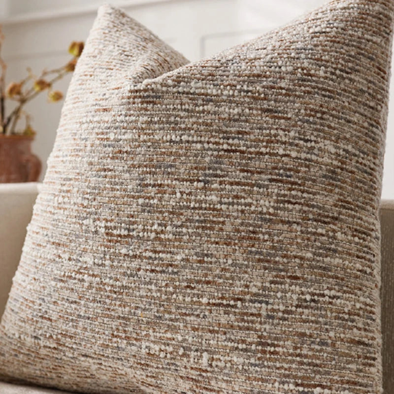 Soft Textured Throw Pillow