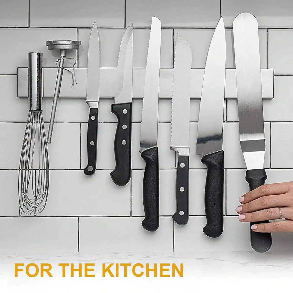 Magnetic knife holder