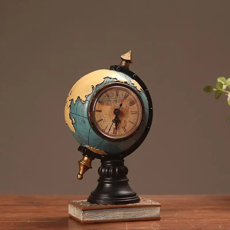 Globe Table Clock