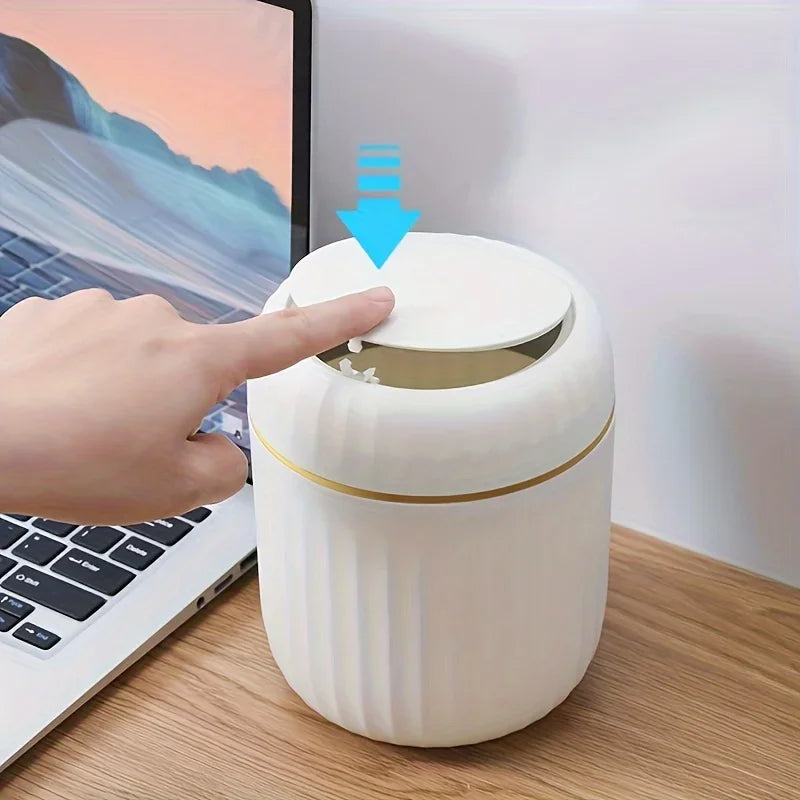 Mini Desktop Trash Can