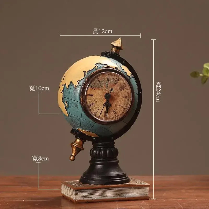Globe Table Clock