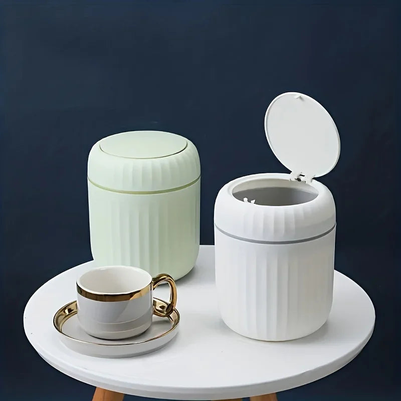 Mini Desktop Trash Can
