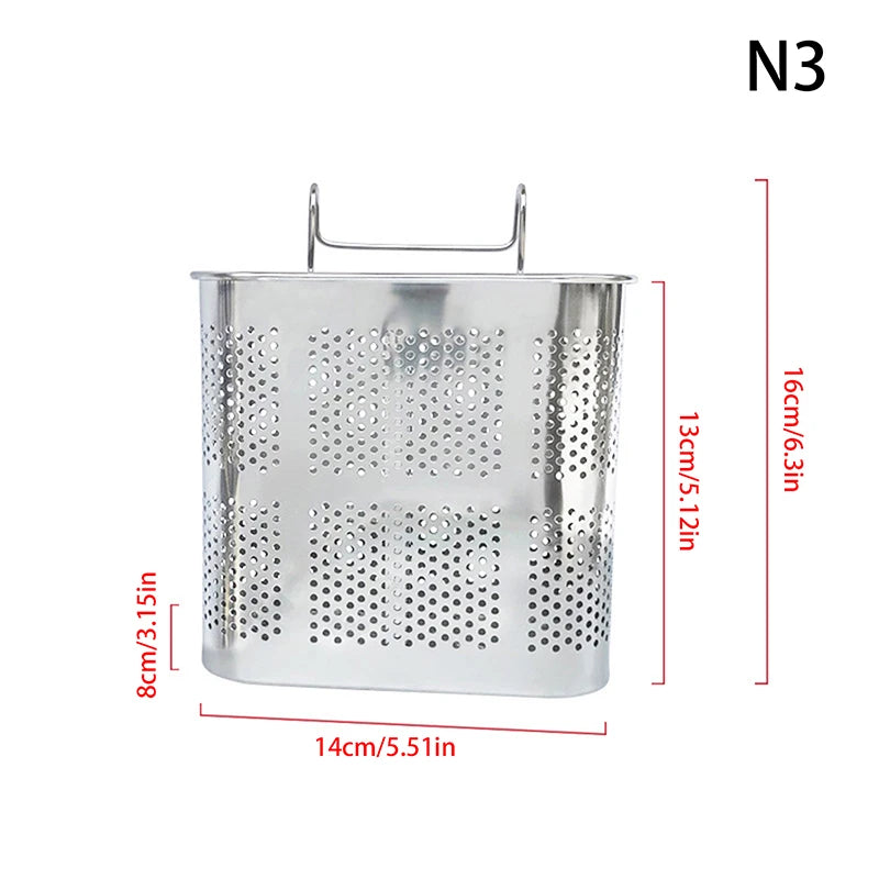 Stainless Steel Utensil Holder