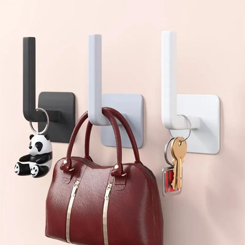 Wall-mounted support hooks