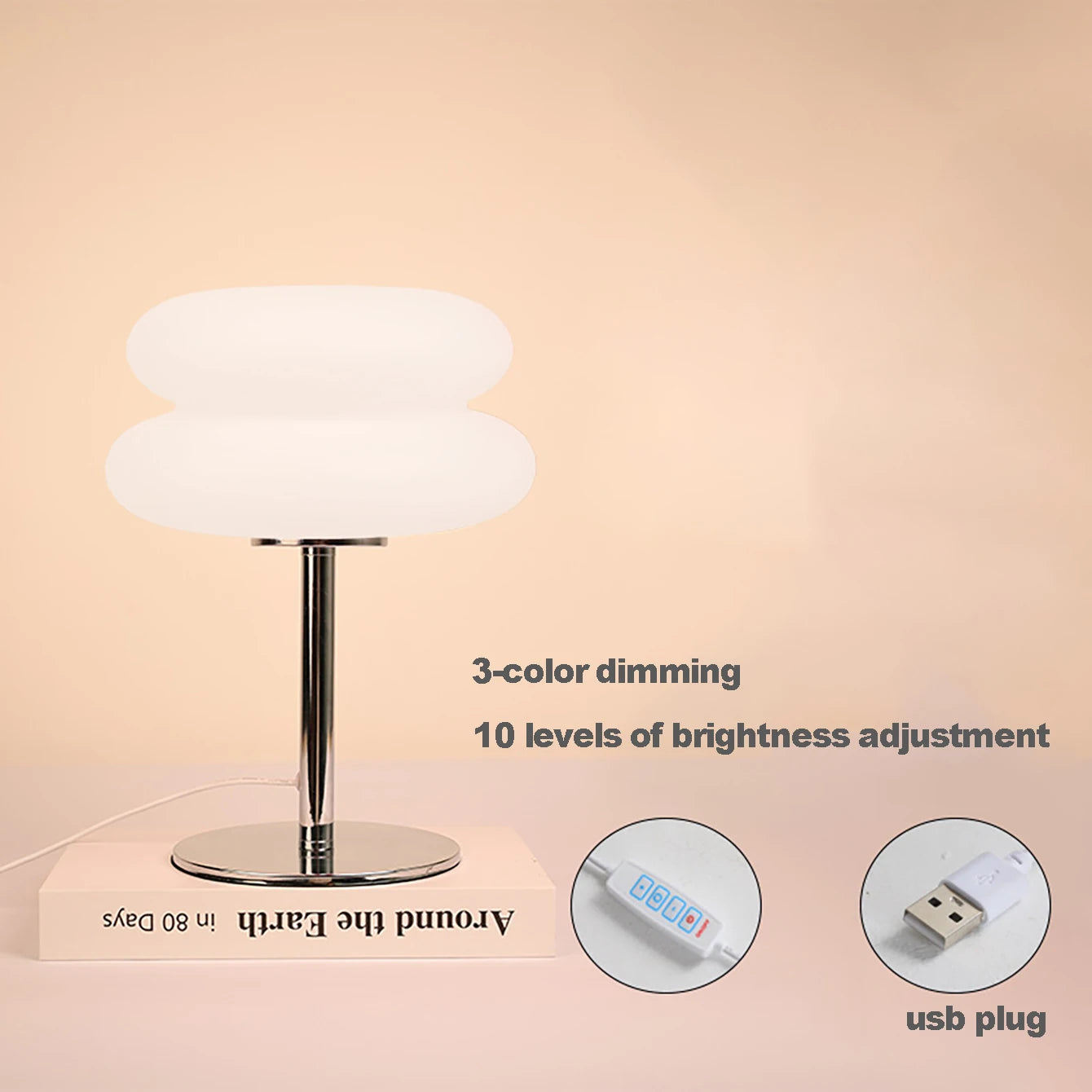 White Cloud Table Lamp
