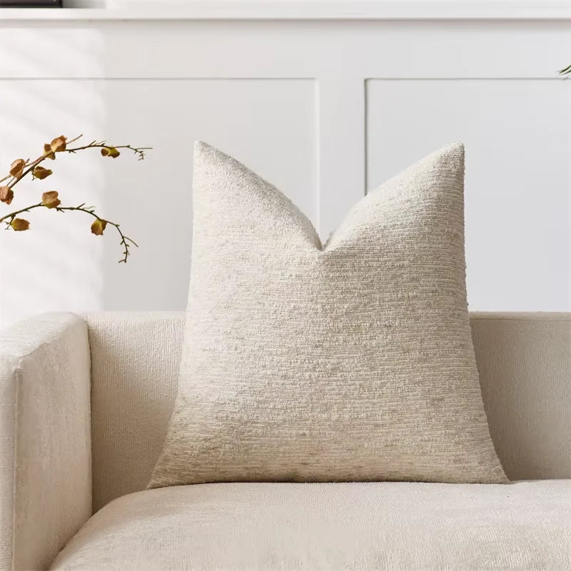 Soft Textured Throw Pillow