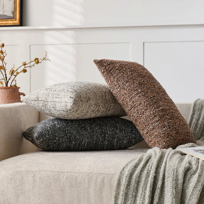 Soft Textured Throw Pillow