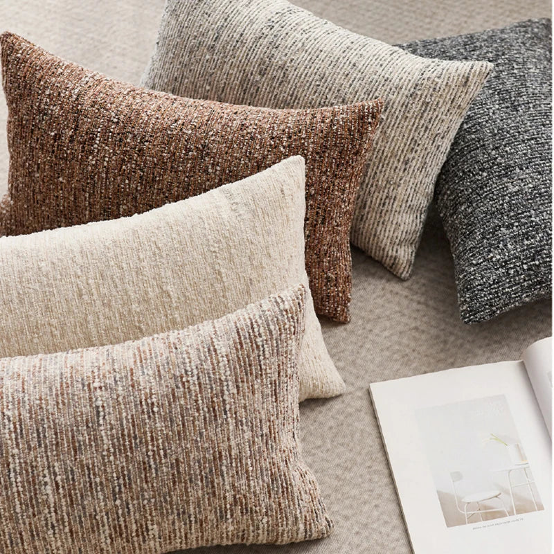 Soft Textured Throw Pillow