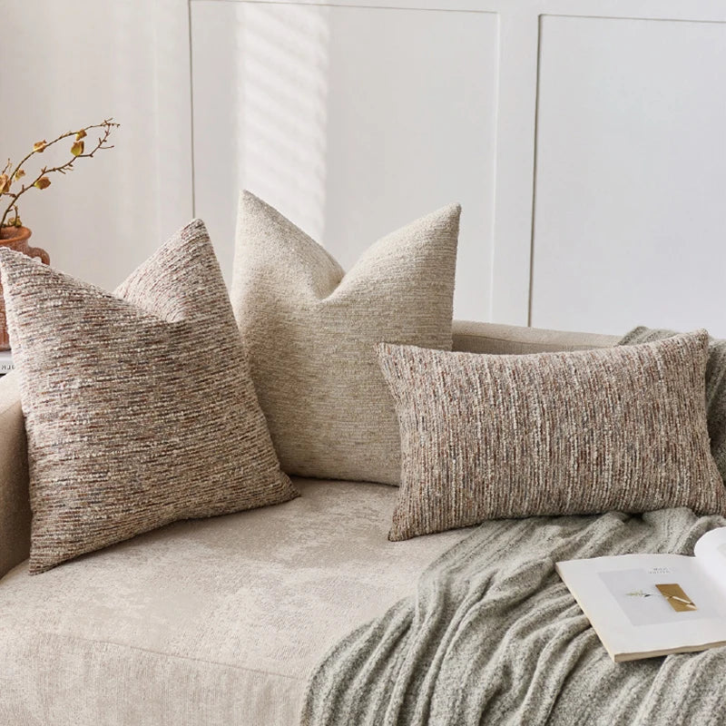Soft Textured Throw Pillow