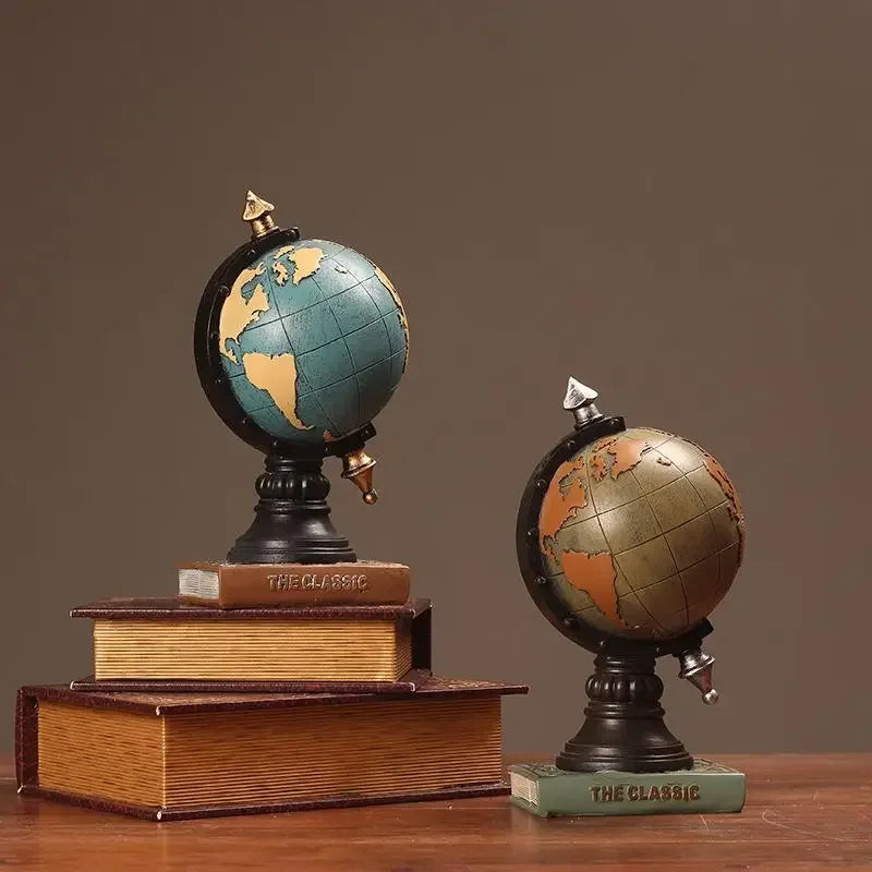 Globe Table Clock