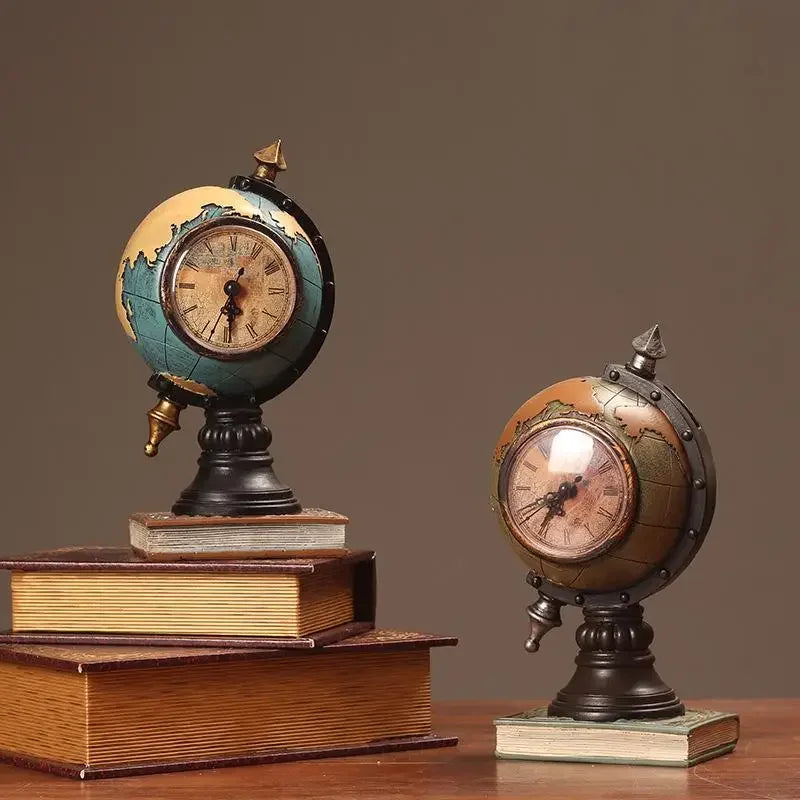 Globe Table Clock