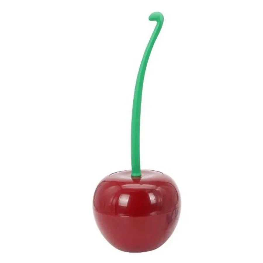 Red Toilet Brush Apple