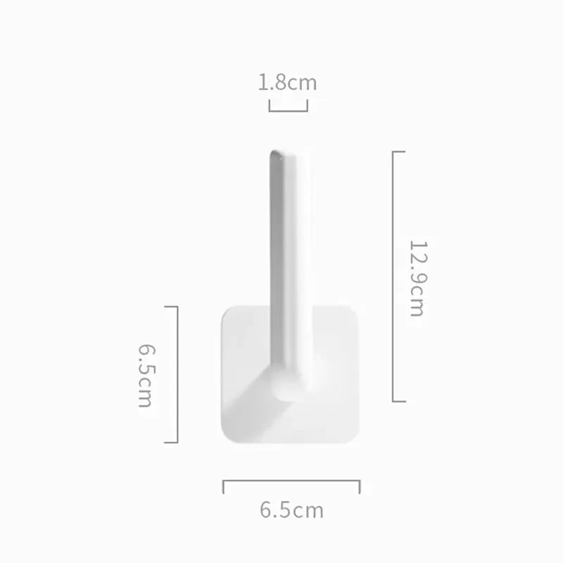 Wall-mounted support hooks