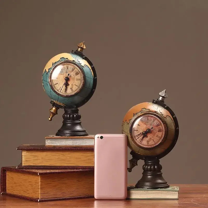 Globe Table Clock