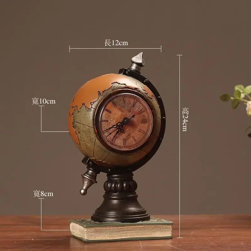 Globe Table Clock